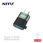 تبدیل او تی جی تایپ سی نیتو مدل NITU NT-CN15 TYPE C OTG - تصویر 3