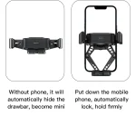 هولدر جاذبه ای دریچه کولر یسیدو مدل YESIDO C166 GRAVITY HOLDER - تصویر 5