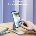 استند شارژ وایرلس یسیدو YESIDO DS17 FOLDABLE 3IN1 WIRELESS CHARGER - تصویر 5