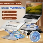 پایه نگهدارنده فلزی لپتاپ یسیدو YESIDO LP04 NOTEBOOK HOLDER - تصویر 4