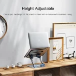 پایه نگهدارنده فلزی لپتاپ یسیدو YESIDO LP04 NOTEBOOK HOLDER - تصویر 7