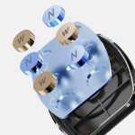 هولدر مگنتی دریچه کولر یسیدو مدل YESIDO C128 MAGNETIC BRACKET - تصویر 3