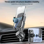 هولدر دریچه کولر یسیدو مدل YESIDO C242 CAR HOLDER - تصویر 4