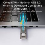 رم ریدر تایپ سی یسیدو مدل YESIDO GS21 TYPE-C CARD READER - تصویر 4