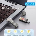 رم ریدر تایپ سی یسیدو مدل YESIDO GS21 TYPE-C CARD READER - تصویر 6
