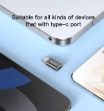 تبدیل آیفون به تایپ سی یسیدو مدل YESIDO GS22 IP TO TYPE-C ADAPTER - تصویر 4