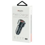شارژر فندکی فست شارژ یسیدو مدل YESIDO Y43 CAR CHARGER 36W - تصویر 2