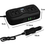 اینورتر 200 وات برق فندکی گرین GREEN GC-233 POWER INVERTER - تصویر 4