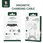کابل شارژ مغناطیسی اپل واچ گرین مدل Green Magnetic Charging Cable - تصویر 2