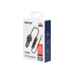 شارژر فندکی 38 وات نیتو مدل NITU NDC26 CAR CHARGER - تصویر 2