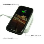 شارژر وایرلس رومیزی 32 وات 4 پورت الدینیو مدل LDNIO AW004 - تصویر 5