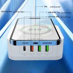 شارژر وایرلس رومیزی 32 وات 4 پورت الدینیو مدل LDNIO AW004 - تصویر 7