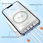 شارژر وایرلس رومیزی 32 وات 4 پورت الدینیو مدل LDNIO AW004 - تصویر 8