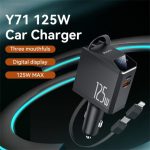 شارژر فندکی 4 پورت 125 وات یسیدو YESIDO Y71 - تصویر 9