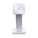 استند شارژ وایرلس یسیدو YESIDO DS17 FOLDABLE 3IN1 WIRELESS CHARGER