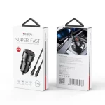 شارژر فندکی با کابل آیفون یسیدو YESIDO Y54 60W FAST CHARGER - تصویر 8