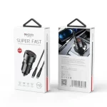 شارژر فندکی با کابل یسیدو مدل YESIDO Y55 FAST CHARGER - تصویر 2