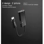 تبدیل جک 3.5 به آیفون یسیدو مدل YESIDO YAU11 AUDIO ADAPTER - تصویر 3
