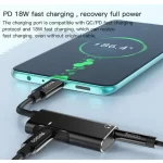 تبدیل جک 3.5 به آیفون یسیدو مدل YESIDO YAU11 AUDIO ADAPTER - تصویر 5