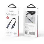 تبدیل جک 3.5 به تایپ سی یسیدو مدل YESIDO YAU38 AUDIO ADAPTER - تصویر 2