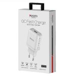 آداپتور شارژ 18 وات یسیدو YESIDO YC22 - تصویر 4