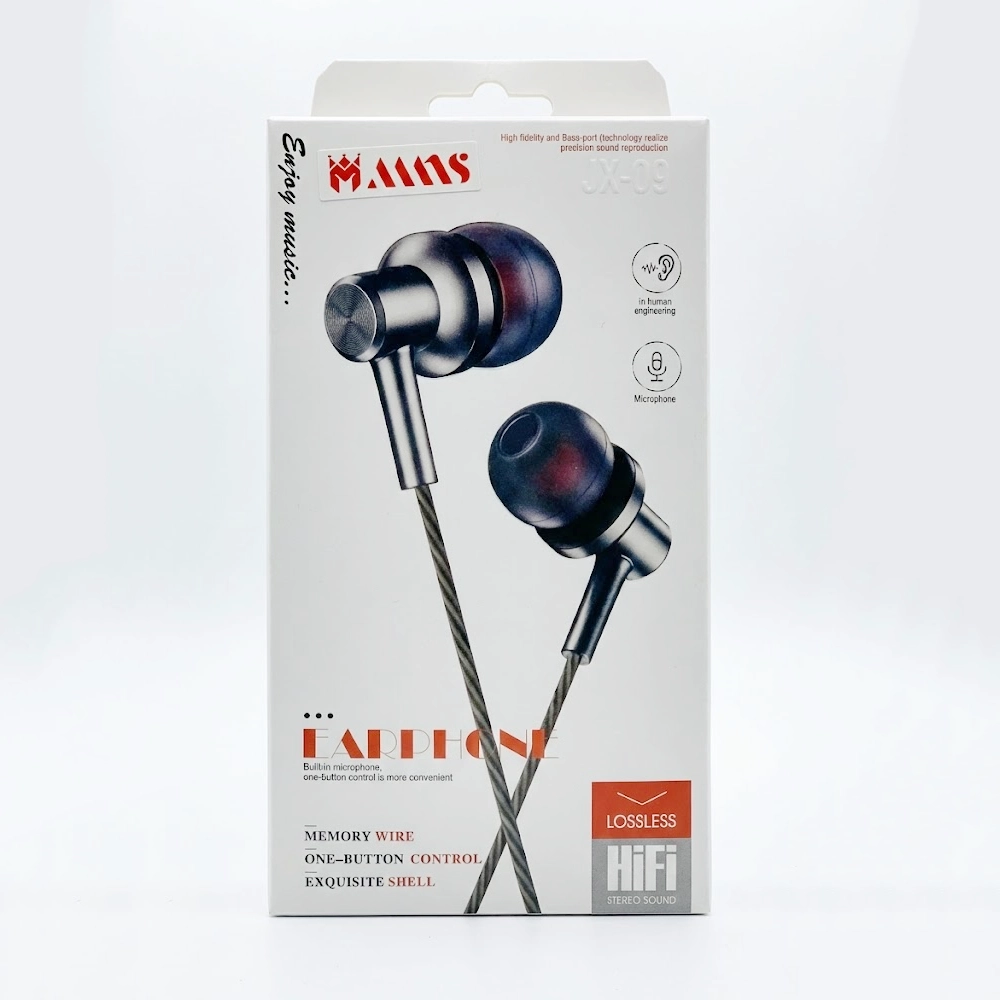 هندزفری EARPHONES مدل JX-18 برند MNS