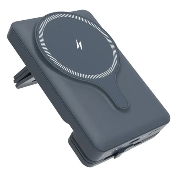 پاوربانک مگسیف پاورولوژی POWEROLOGY AIR-VENT PPBCHA32 با ظرفیت 5000 میلی آمپر