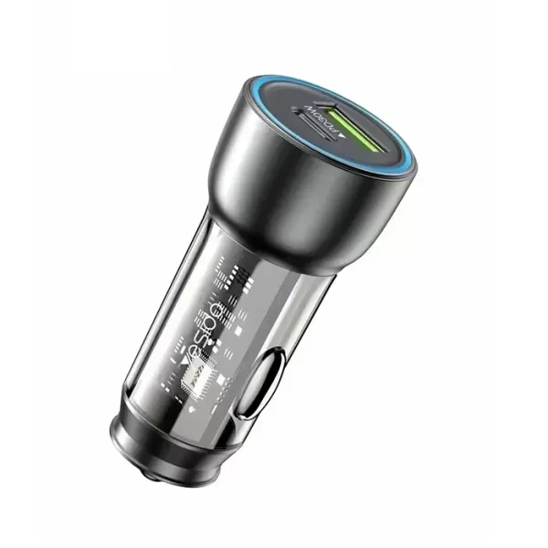 شارژر فندکی یسیدو مدل YESIDO Y49 SUPER FAST 18W